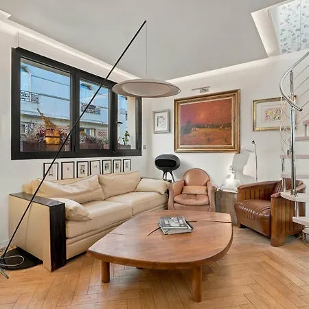 Maison Parisienne Avec Rooftop Buttes-chaumont